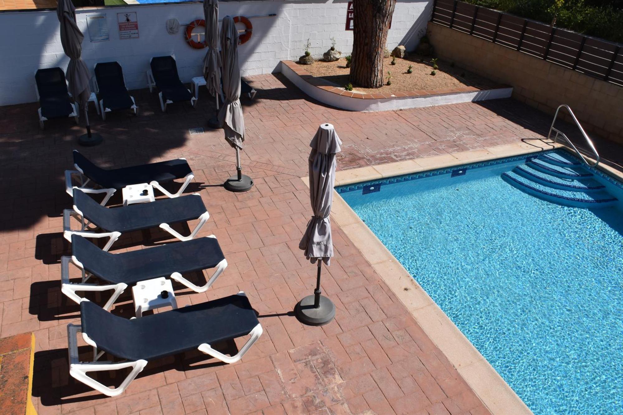 Apartamentos Les Palmeres Castell-Platja d’Aro Exterior foto
